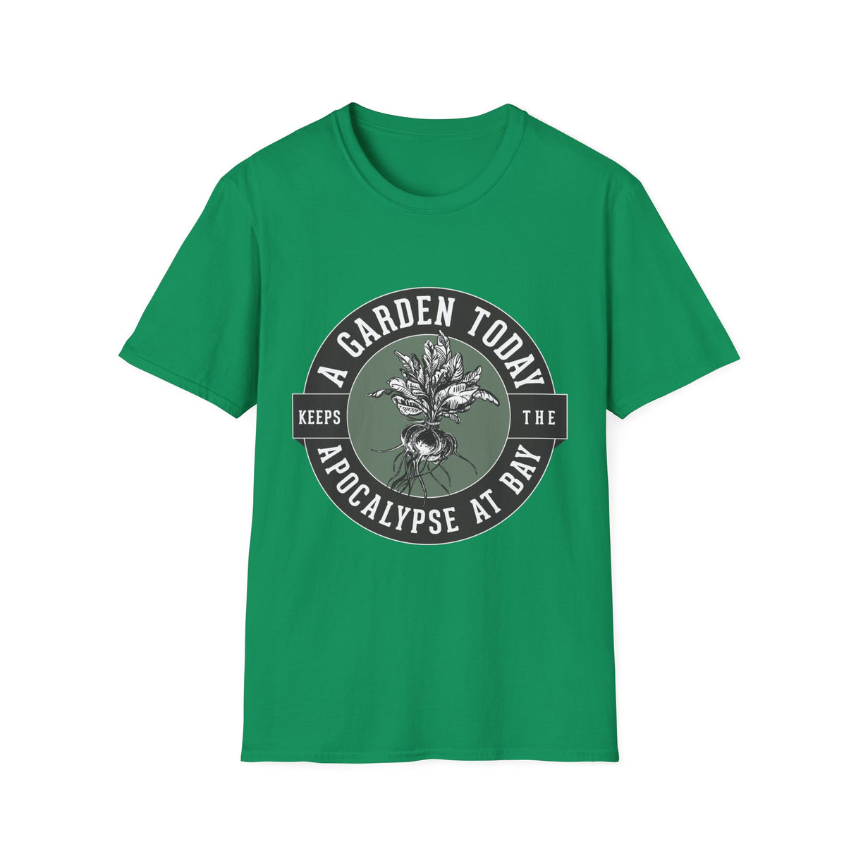 Unisex Tee - "A Garden Today..." (black design)