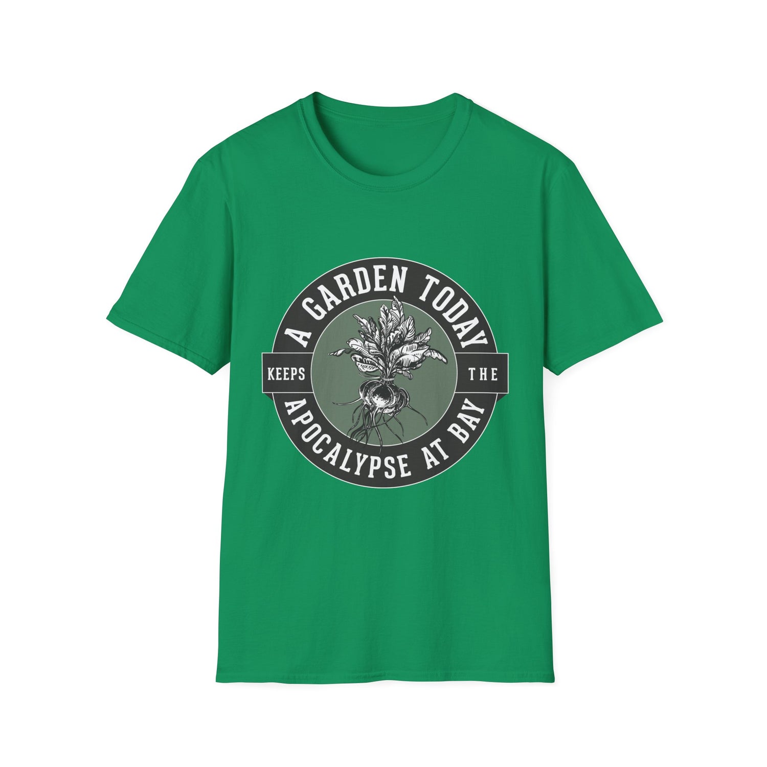 Unisex Tee - "A Garden Today..." (black design)