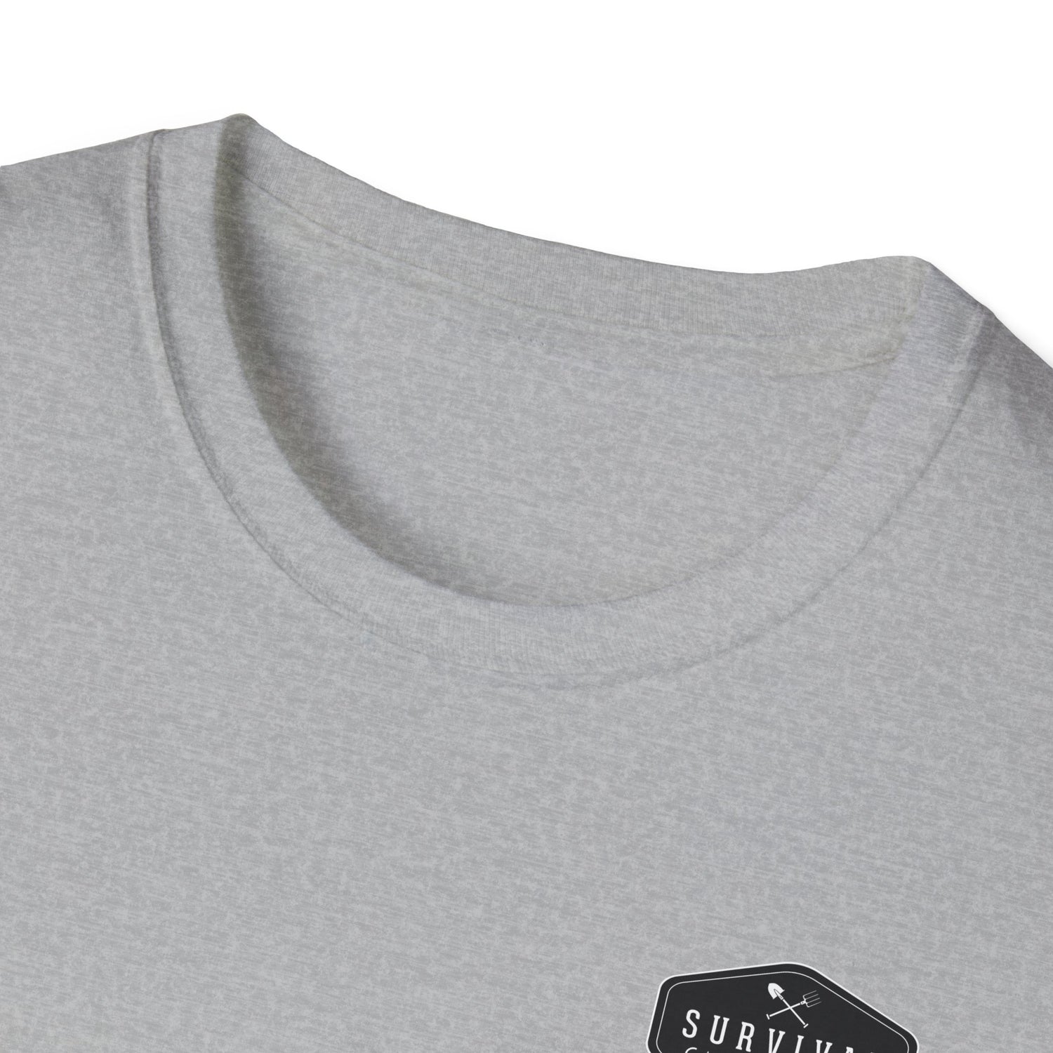 Unisex Tee - Logo Front - "A Garden Today" Back