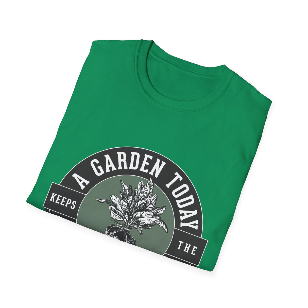 Unisex Tee - "A Garden Today..." (black design)