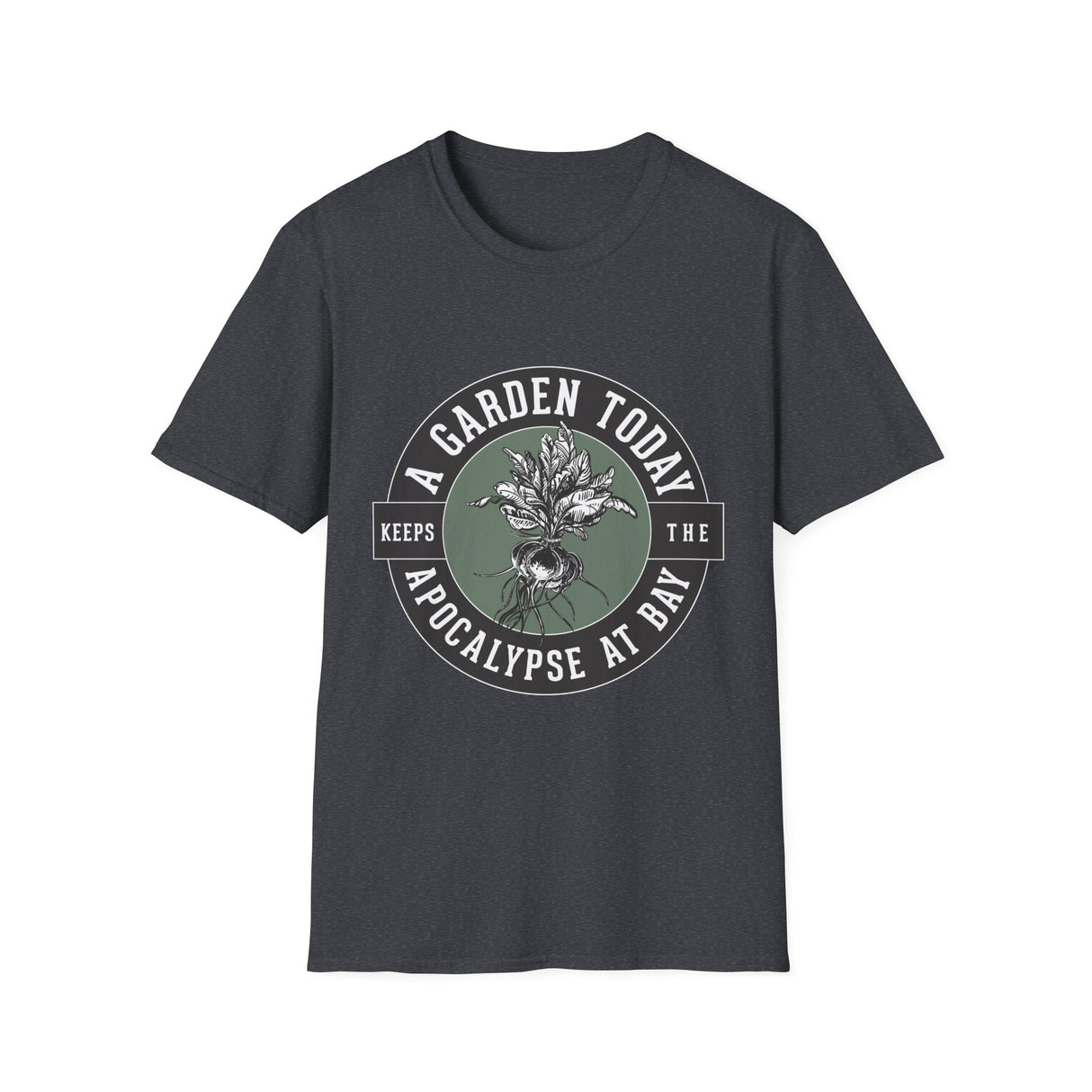 Unisex Tee - "A Garden Today..." (black design)