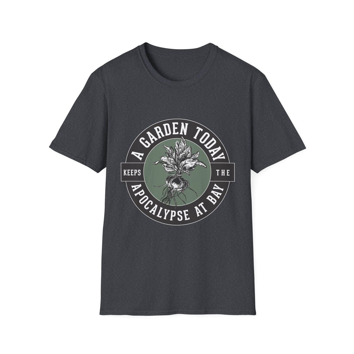Unisex Tee - "A Garden Today..." (black design)