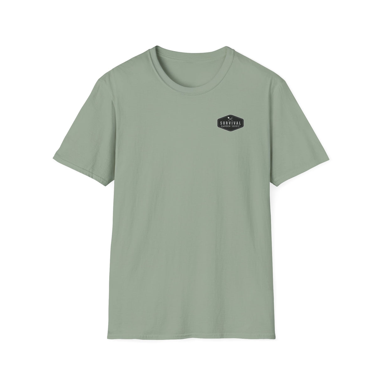 Unisex Tee - Logo Front - "A Garden Today" Back