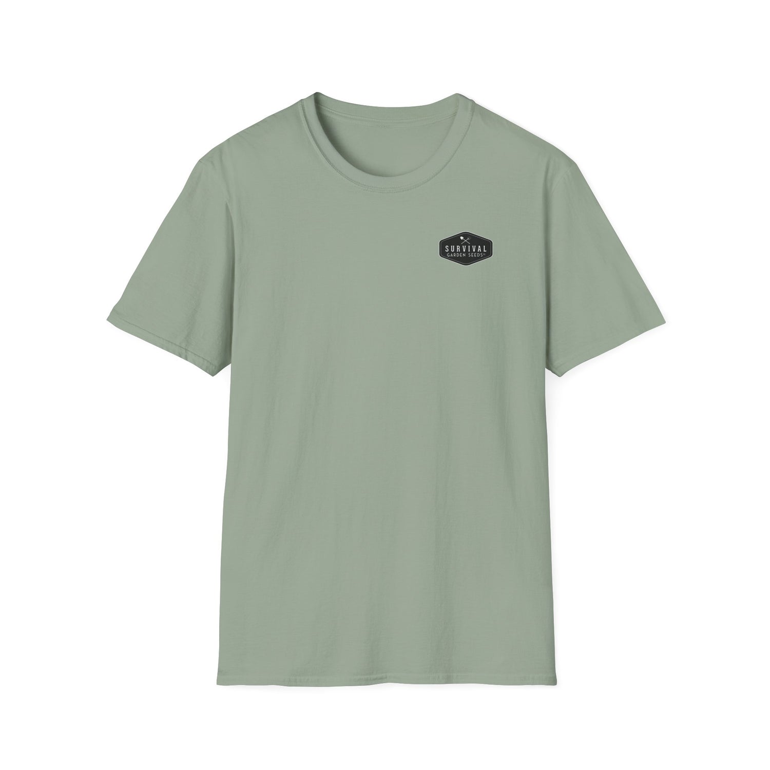 Unisex Tee - Logo Front - "A Garden Today" Back
