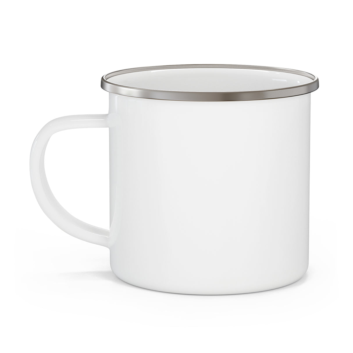 Enamel Camping Mug - Survival Garden Seeds Floral Logo
