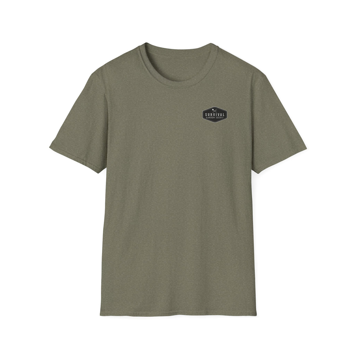 Unisex Tee - Logo Front - "A Garden Today" Back