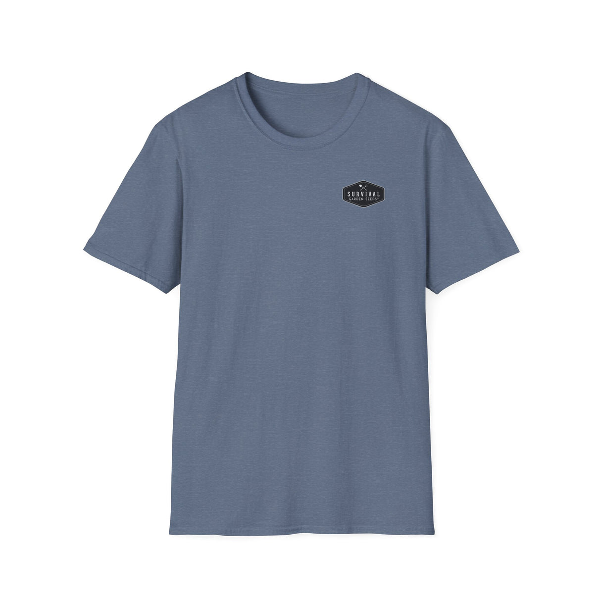 Unisex Tee - Logo Front - "A Garden Today" Back