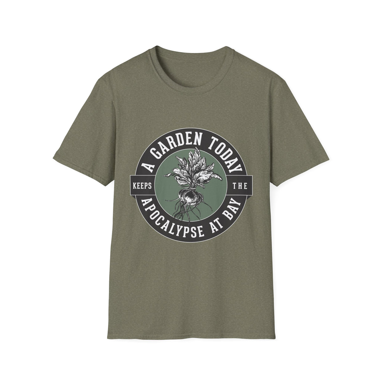Unisex Tee - "A Garden Today..." (black design)