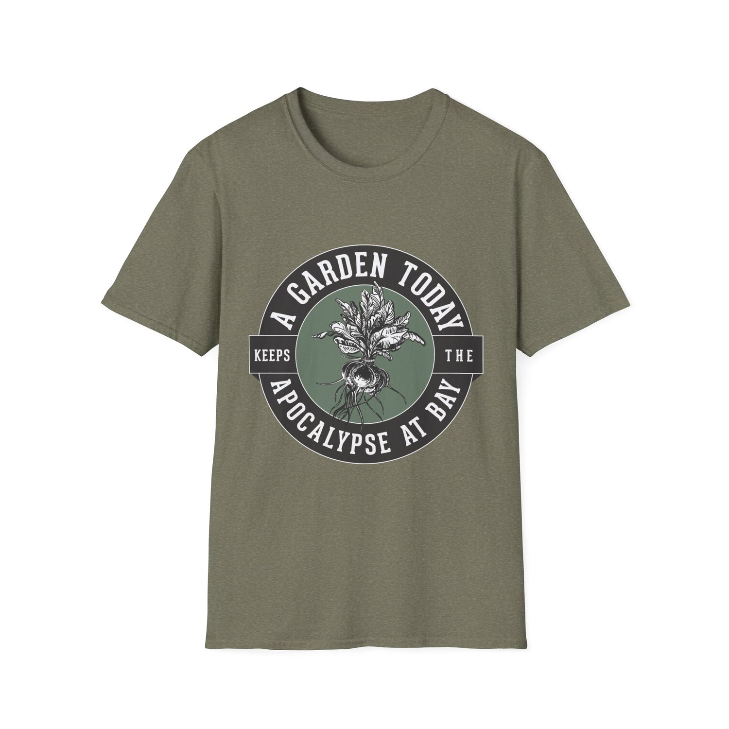 Unisex Tee - "A Garden Today..." (black design)