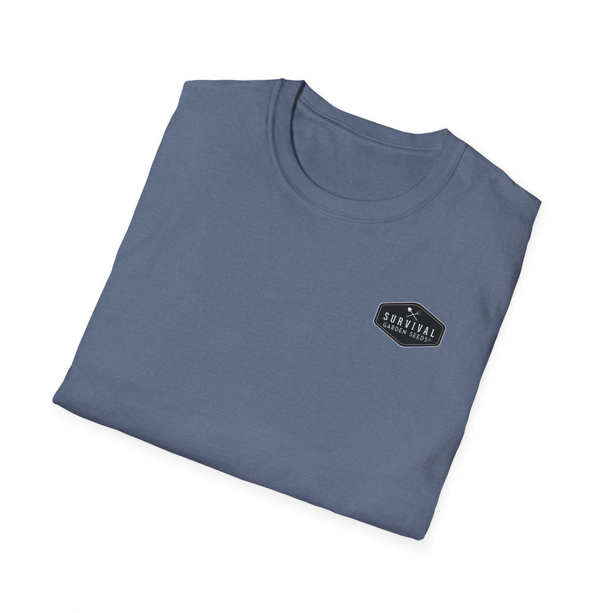 Unisex Tee - Logo Front - "A Garden Today" Back