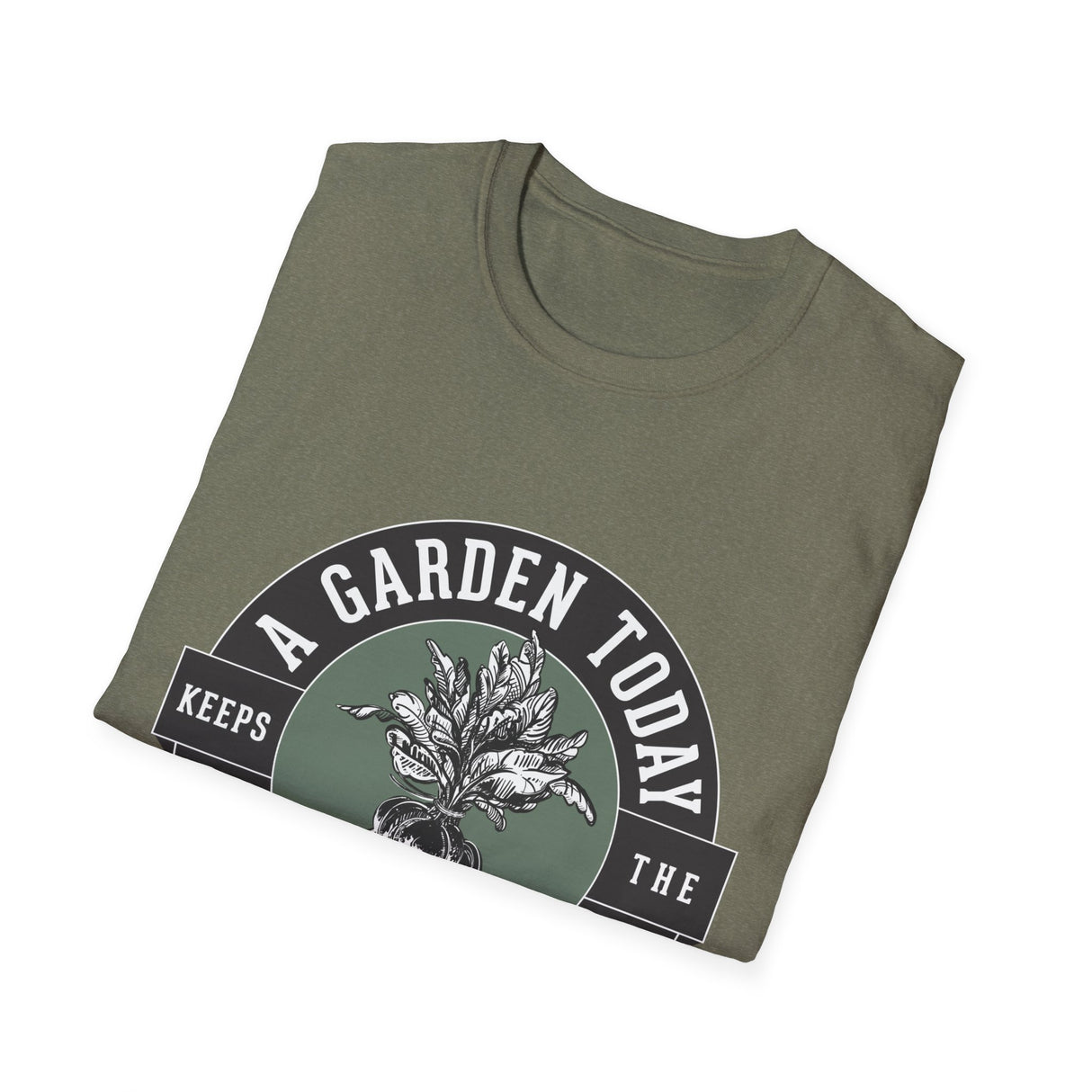 Unisex Tee - "A Garden Today..." (black design)