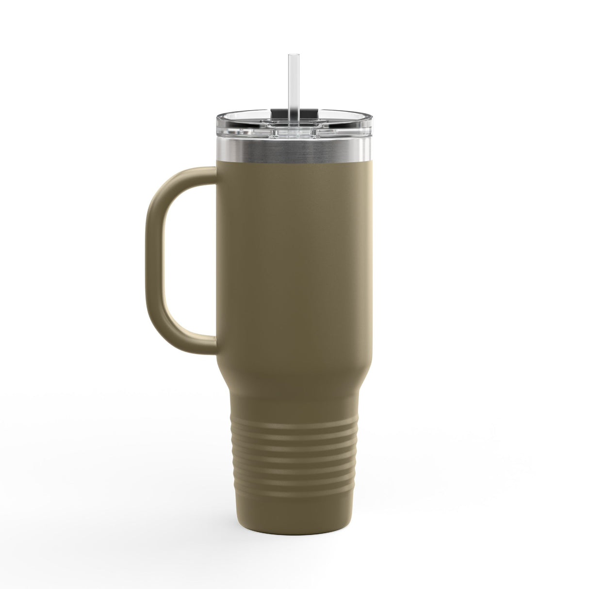 Insulated  40 oz Travel Mug - "Survival Garden Seeds Floral Logo"