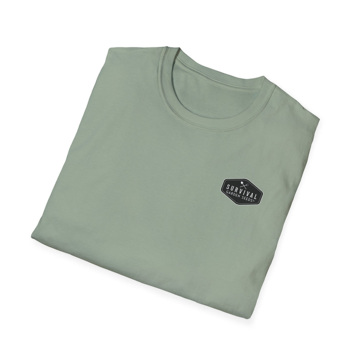 Unisex Tee - Logo Front - "A Garden Today" Back