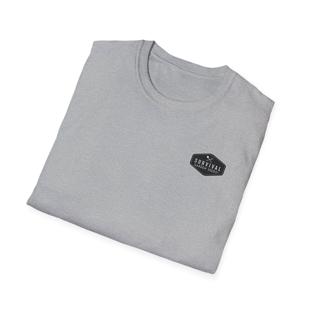 Unisex Tee - Logo Front - "A Garden Today" Back