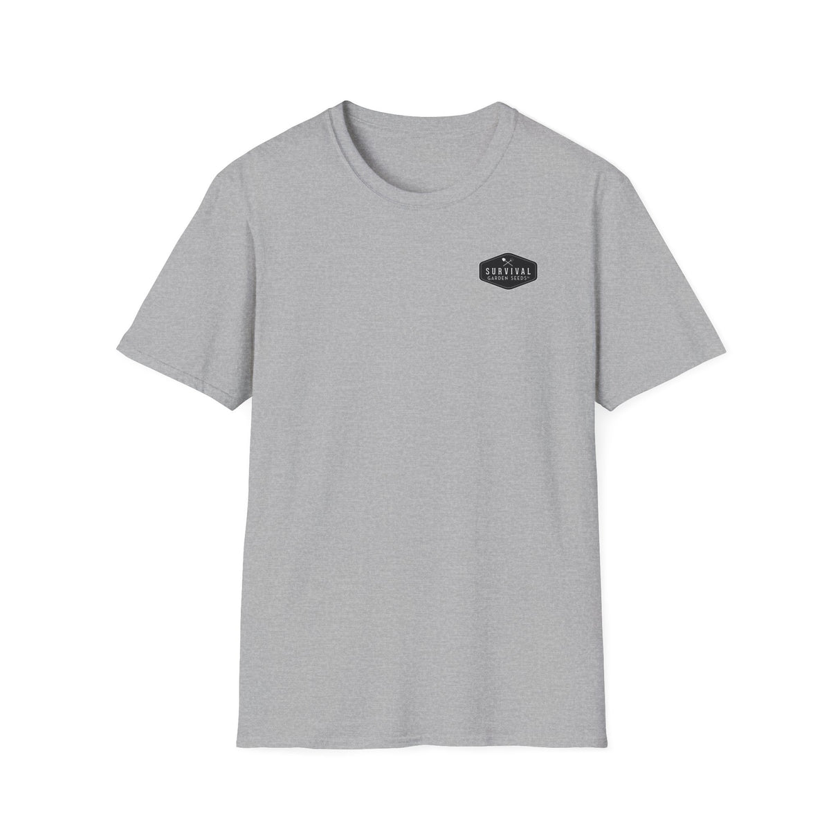 Unisex Tee - Logo Front - "A Garden Today" Back
