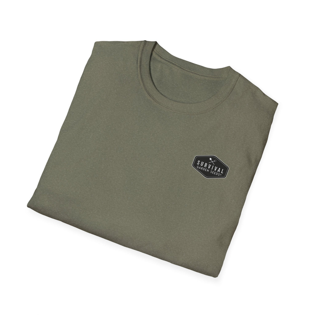 Unisex Tee - Logo Front - "A Garden Today" Back