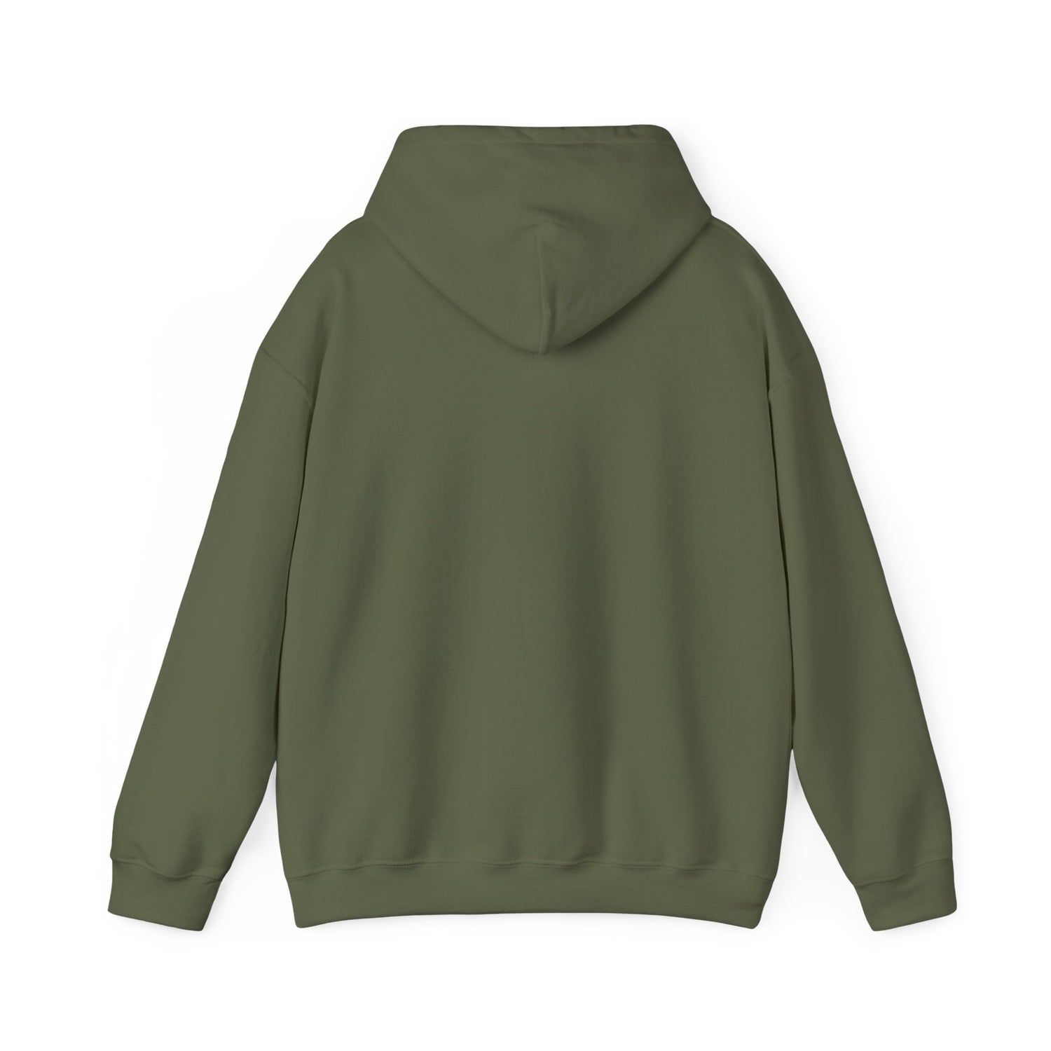 A Garden Today Keeps the Apocalypse at Bay Hoodie - back - Military Green