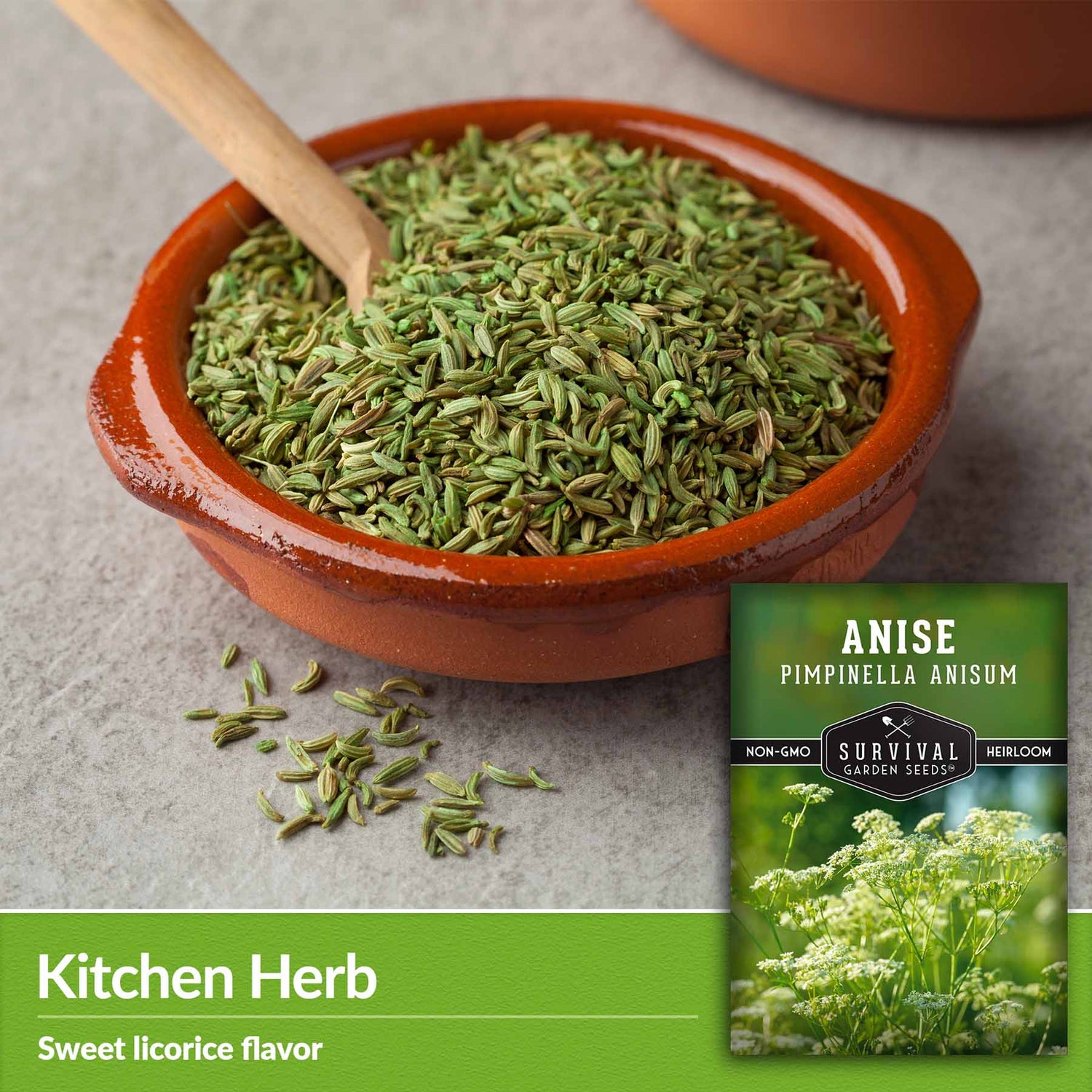 Kitchen herb - sweet licorice flavor