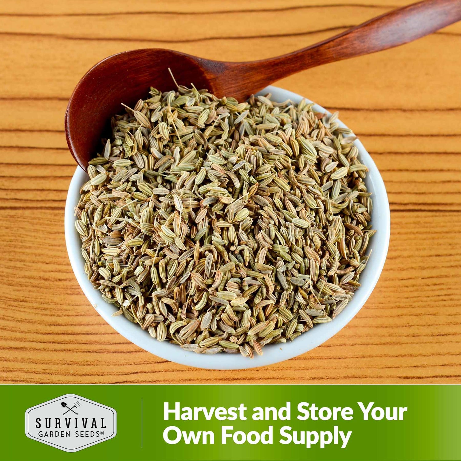 Harvest and store your own food supply