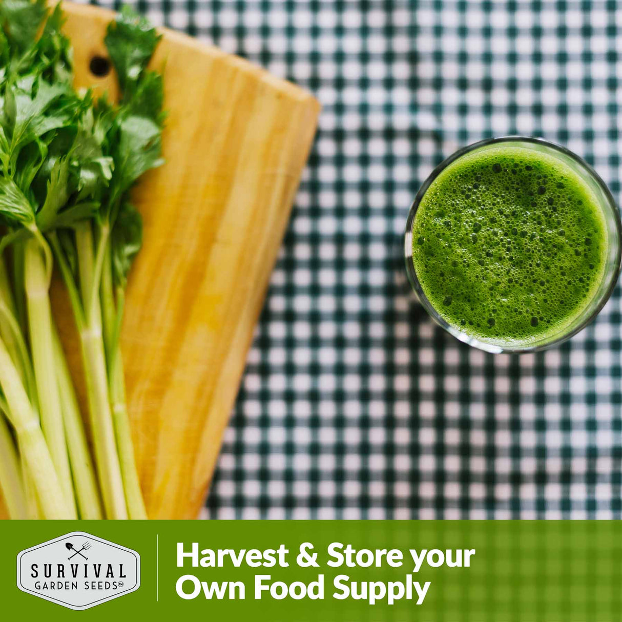 Harvest and store your own food supply