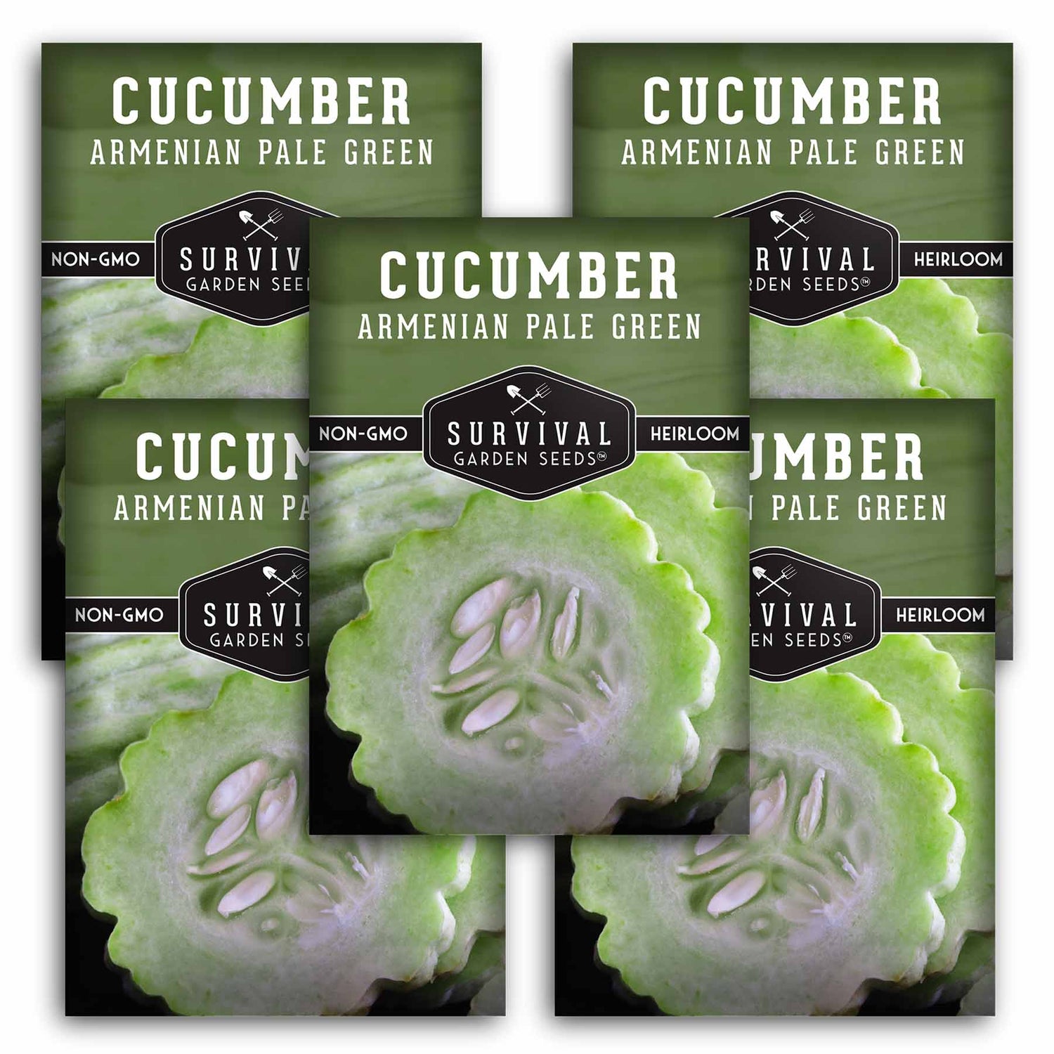 5 Packets of Armenian Cucumber Seeds