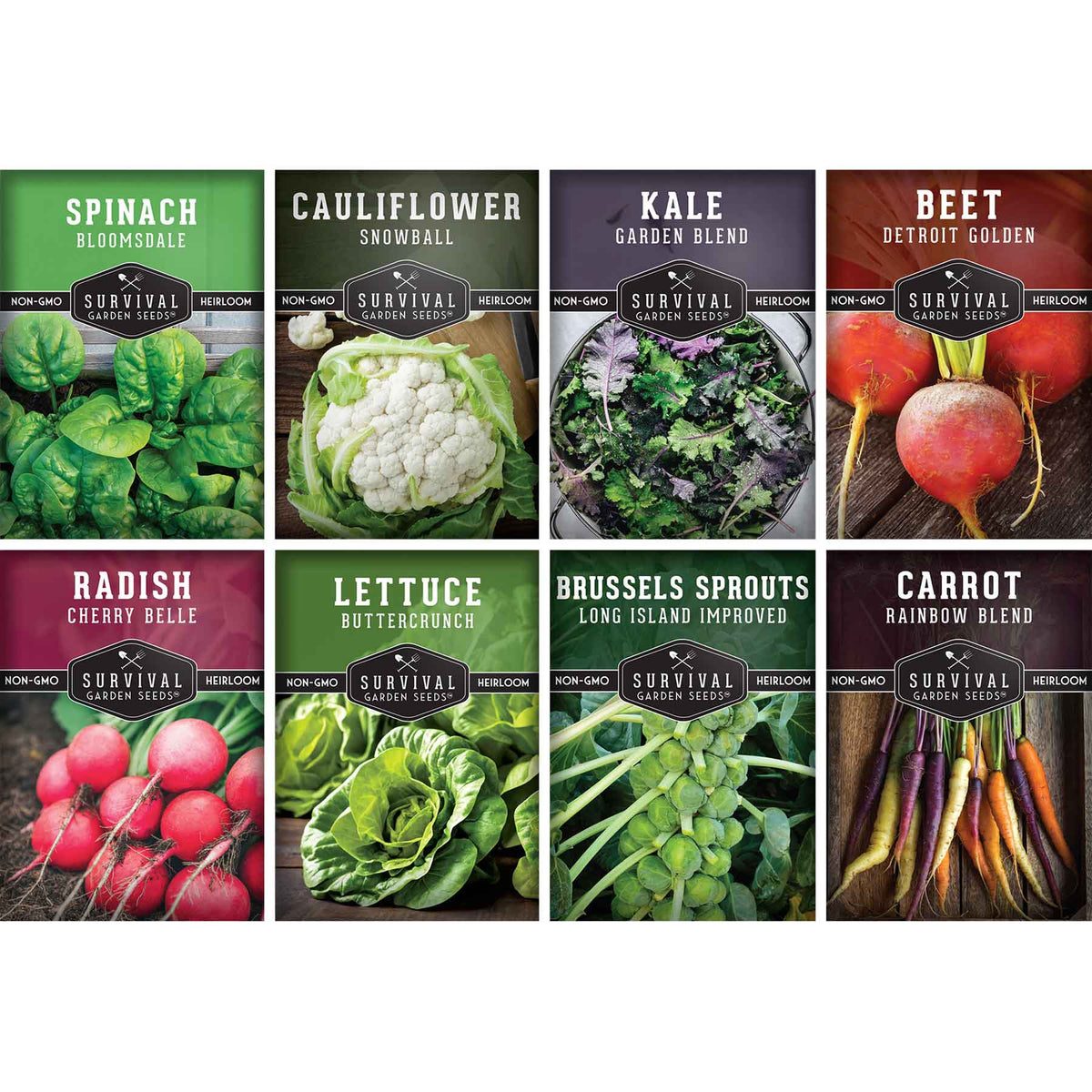 Fall Garden Eight Seed Collection – SurvivalGardenSeeds