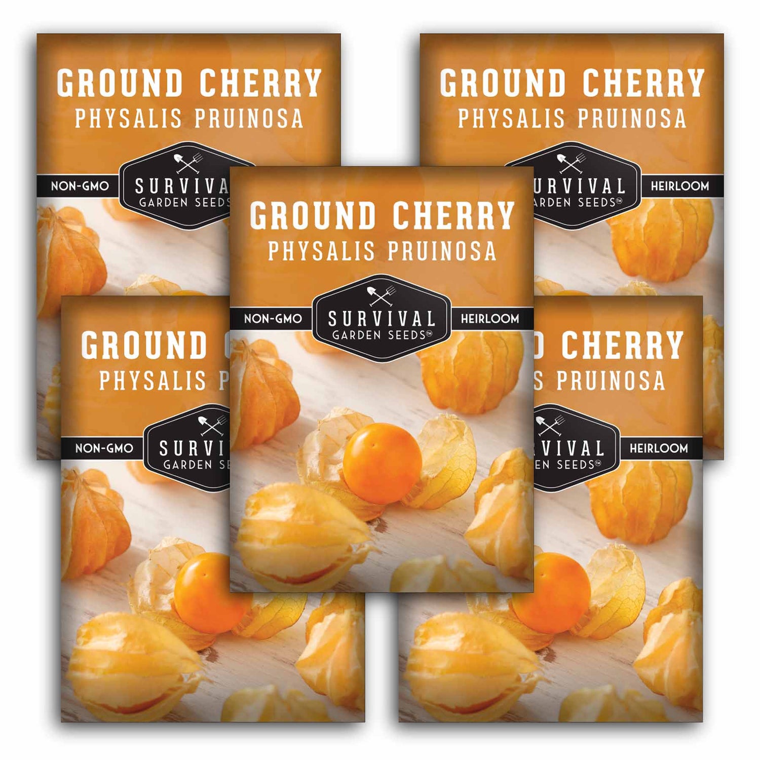 5 Packets of ground cherry seeds