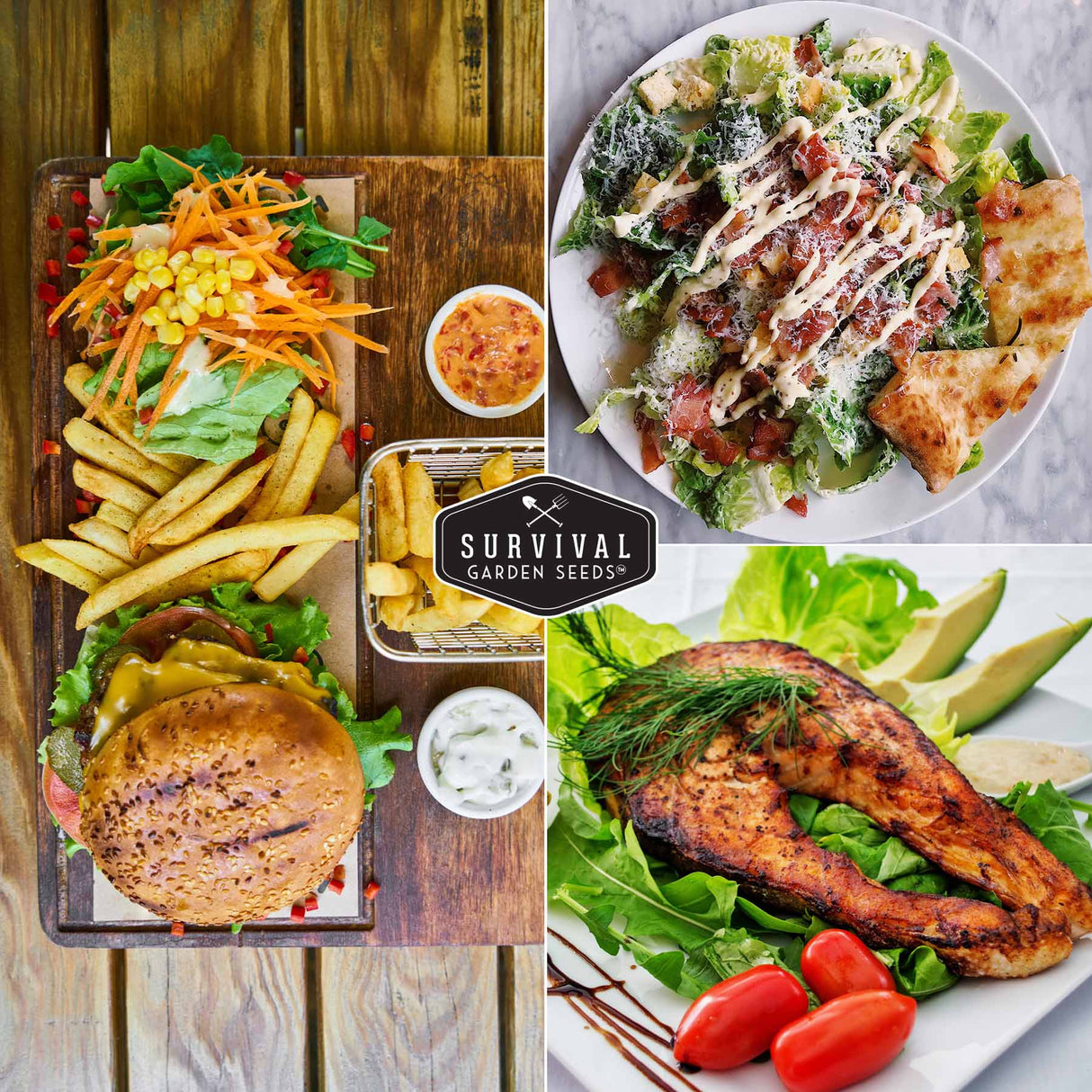 Buttercrunch lettuce with food