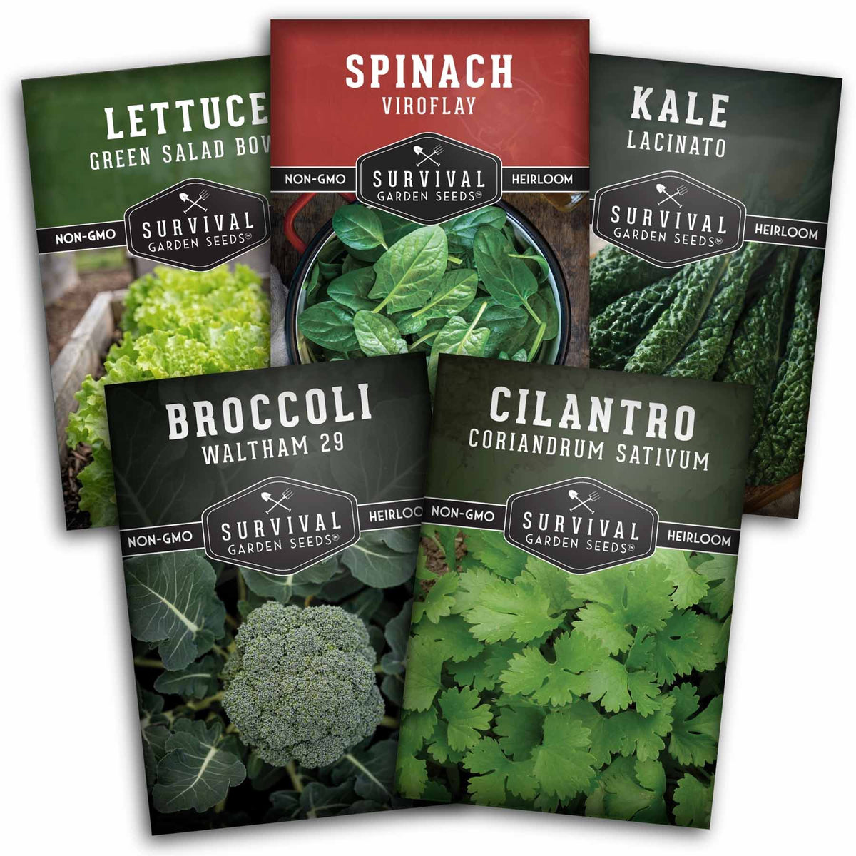 green garden products seeds Cool Weather Garden 5 Seeds Collection