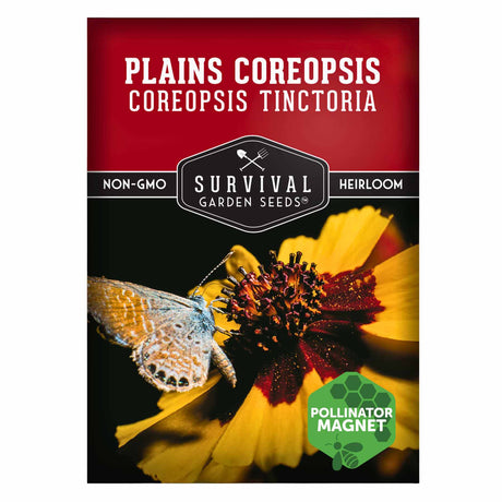 1 Packet of Plains Coreopsis seeds