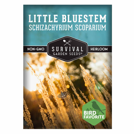 1 packet of Little Bluestem seeds