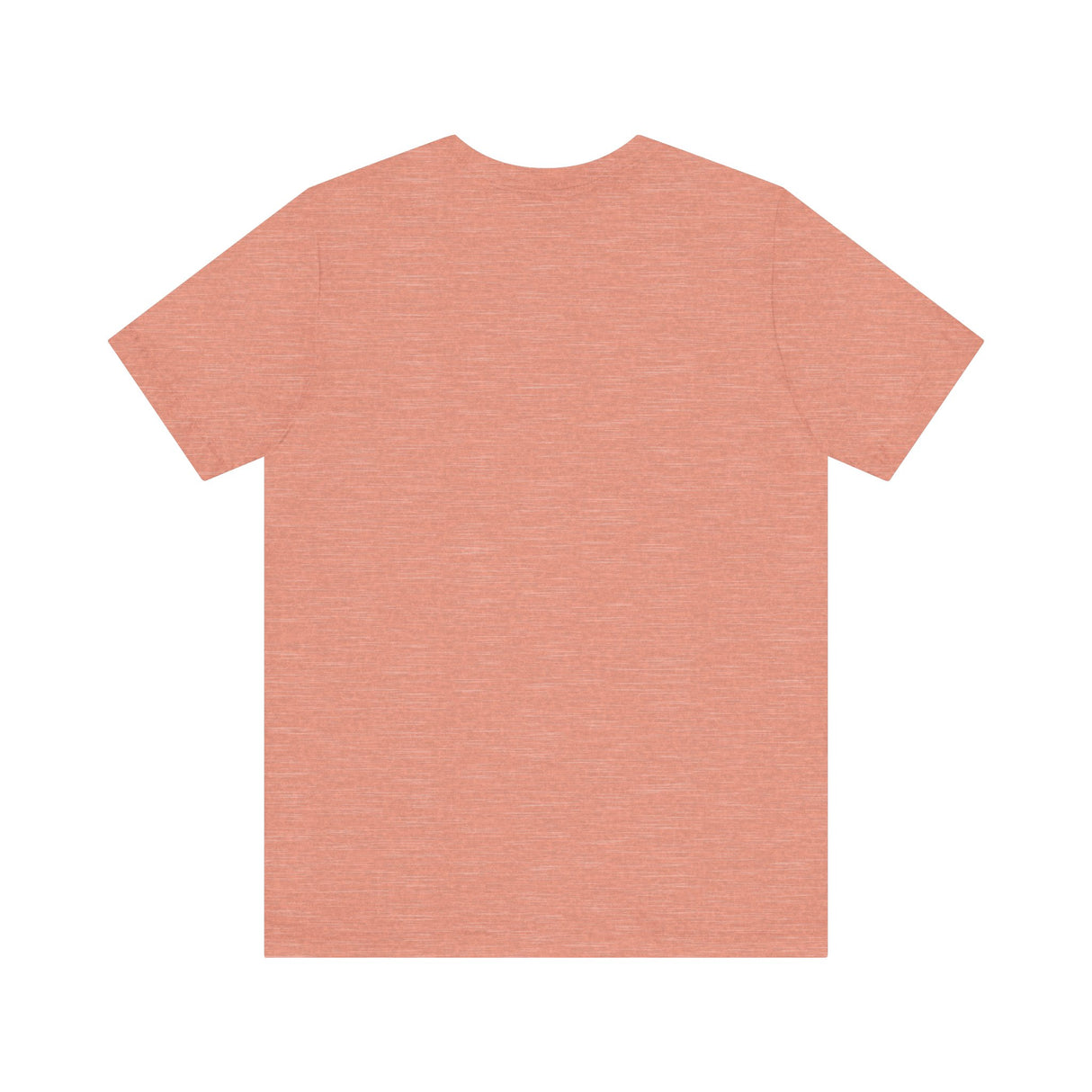 Support Local Pollinators Unisex Tee Shirt Front - Heather Sunset