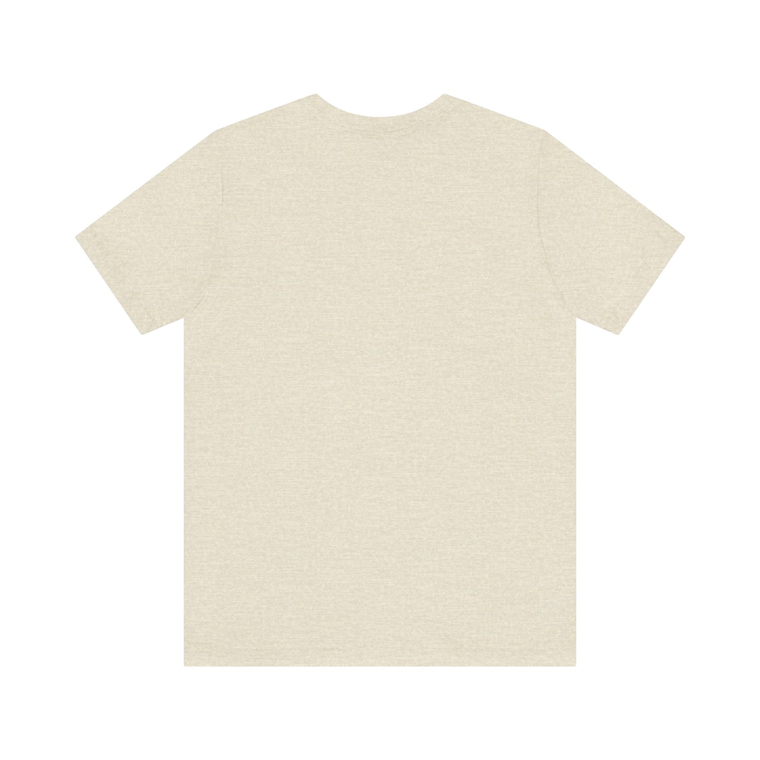 The Garden is Calling so I Must Grow Unisex Tee - back - Heather Natural