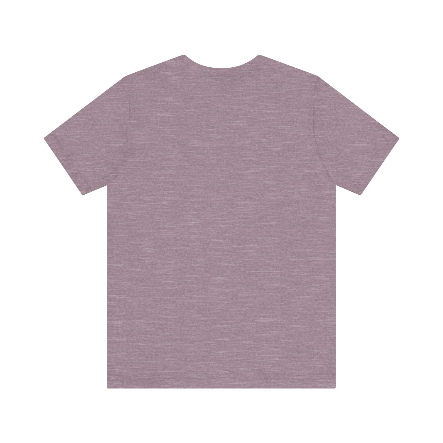 The Garden is Calling so I Must Grow Unisex Tee - back - Heather Purple