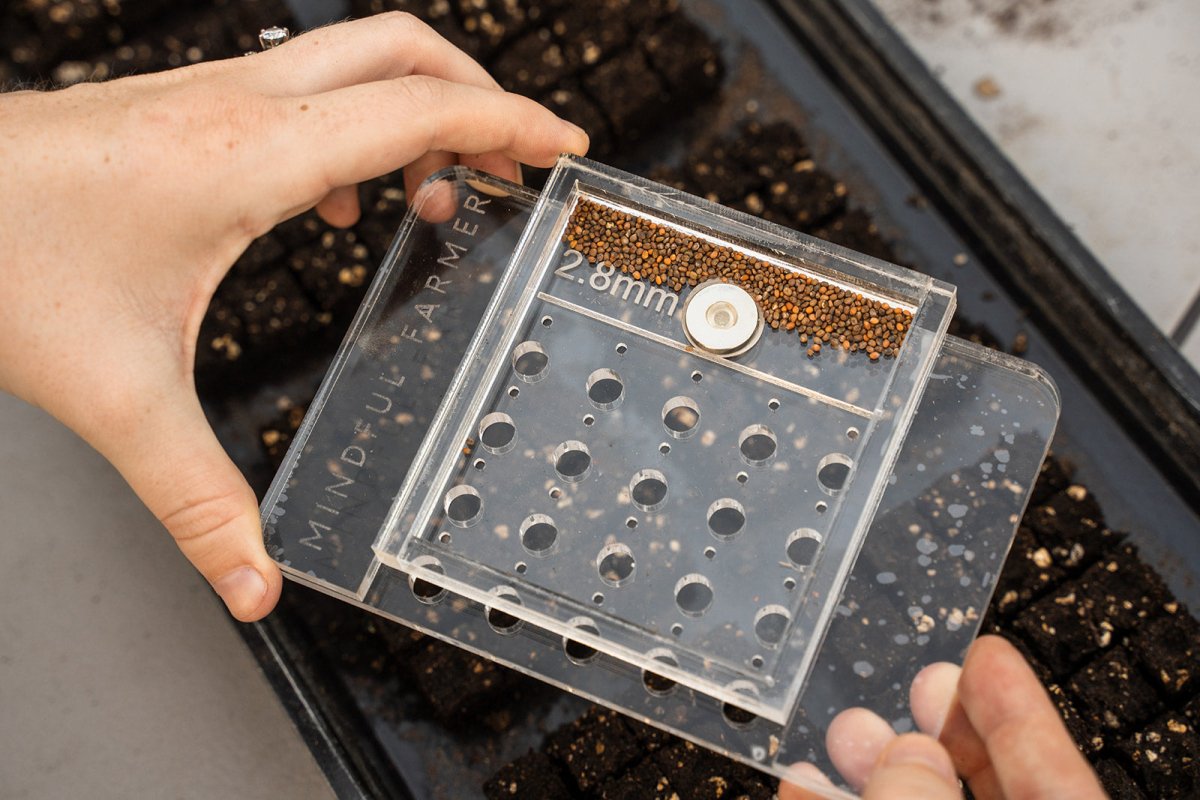 Drop Seeder from Mindful Farmer