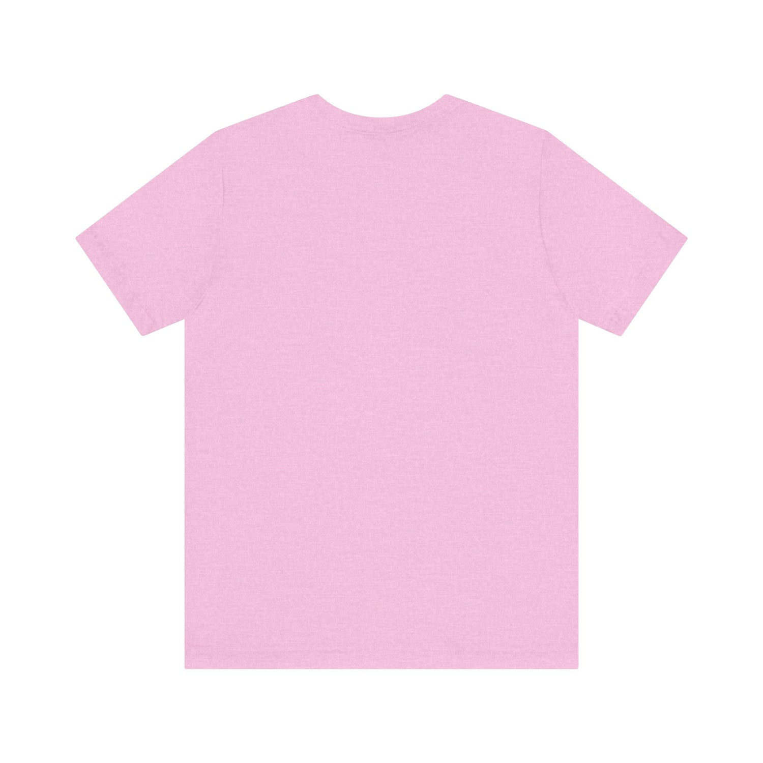 Unisex Cotton Tee - Farmacist - back - Heather Bubble Gum