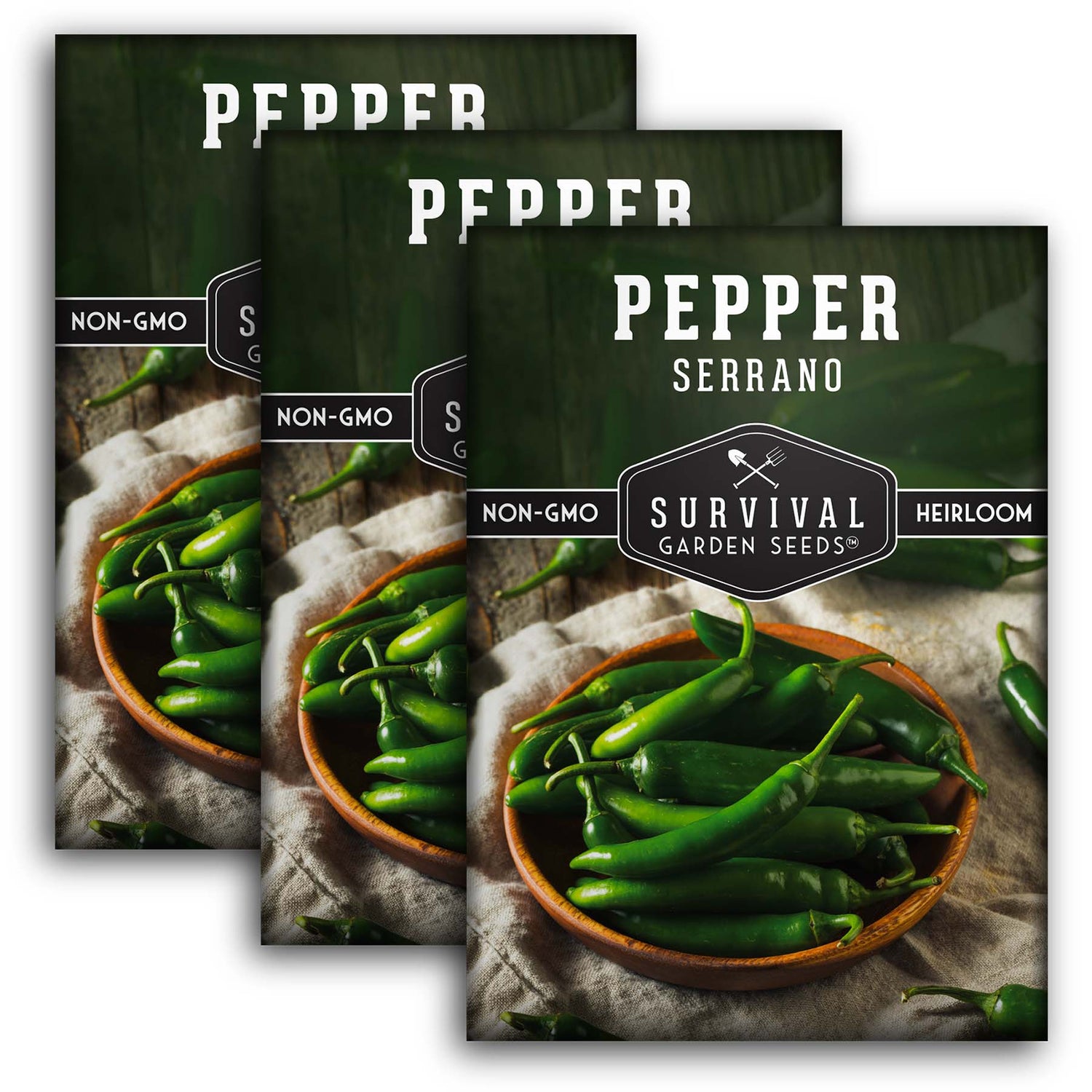 Serrano Pepper Seed - Spicy Hot Pepper
