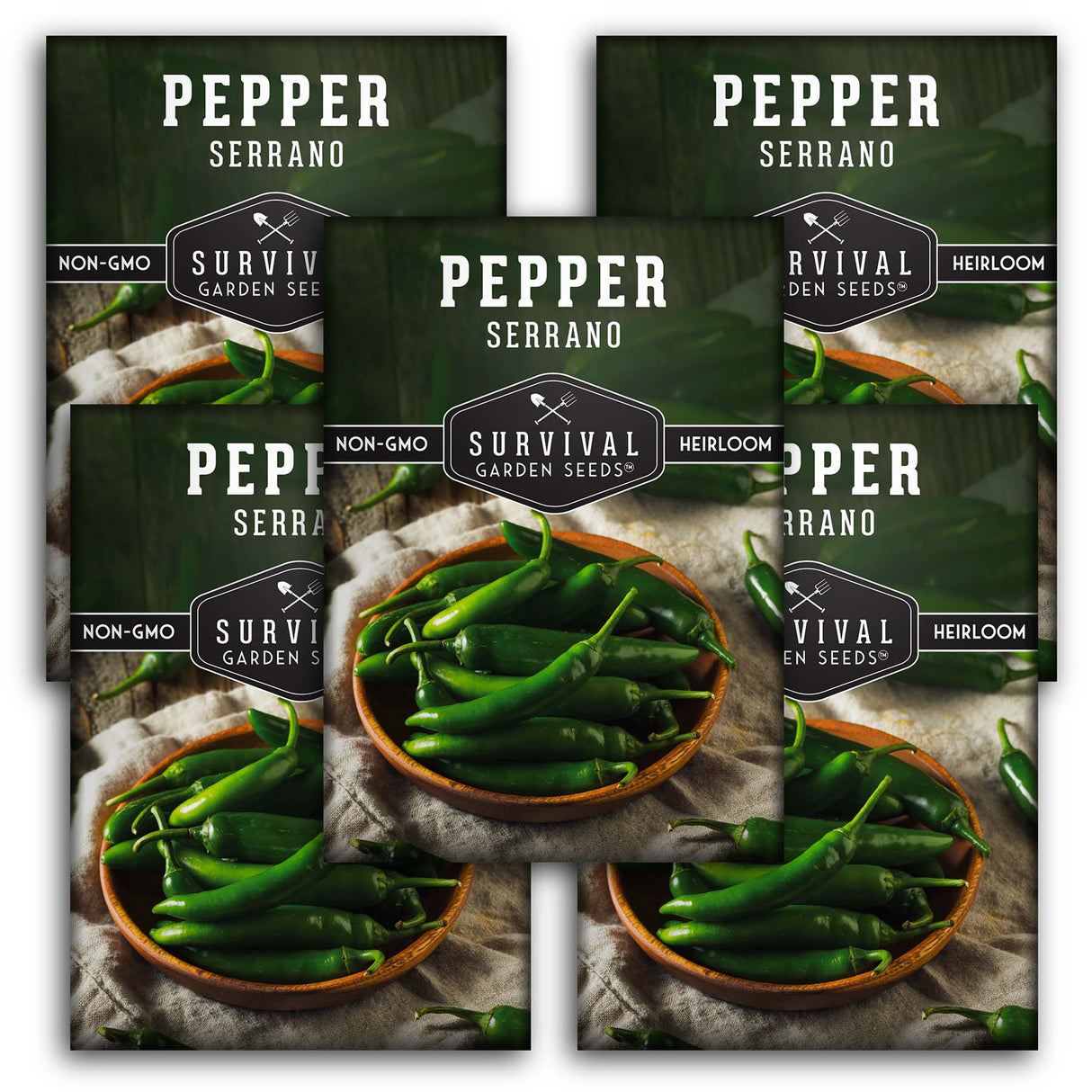 Serrano Pepper Seed - Spicy Hot Pepper