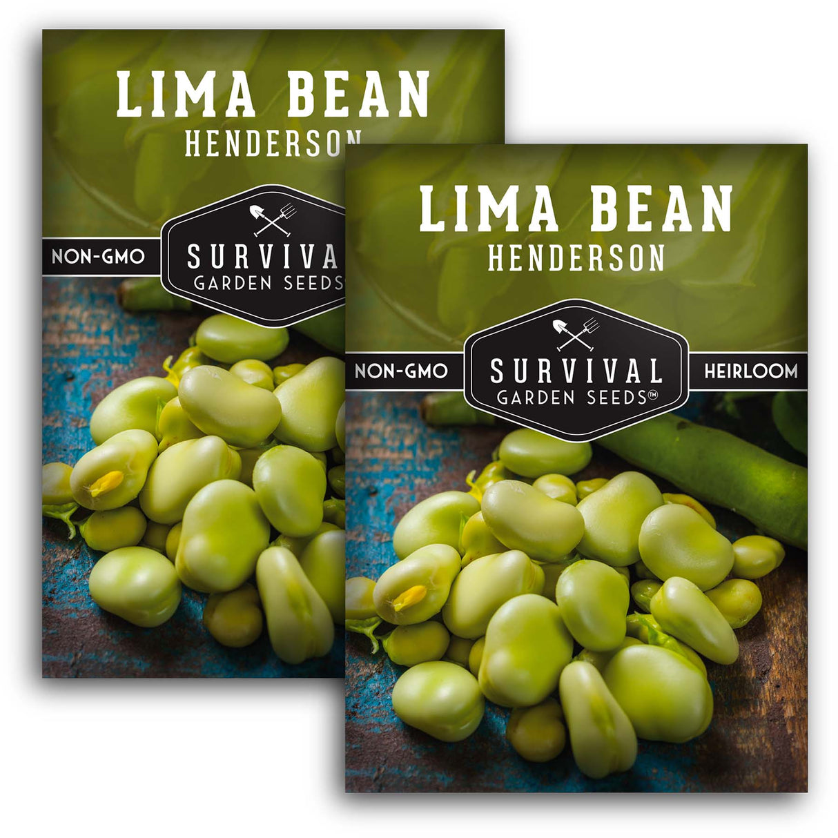 Henderson Bush Lima Bean Seeds – Heirloom Butter Beans