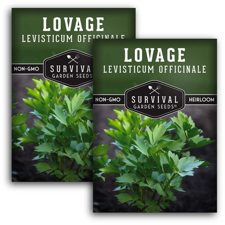 2 Packets of Lovage Seeds
