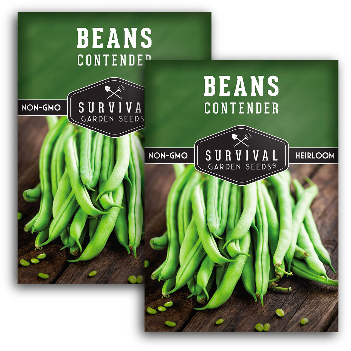 Contender Bush Bean Seeds - Early Producing Bean