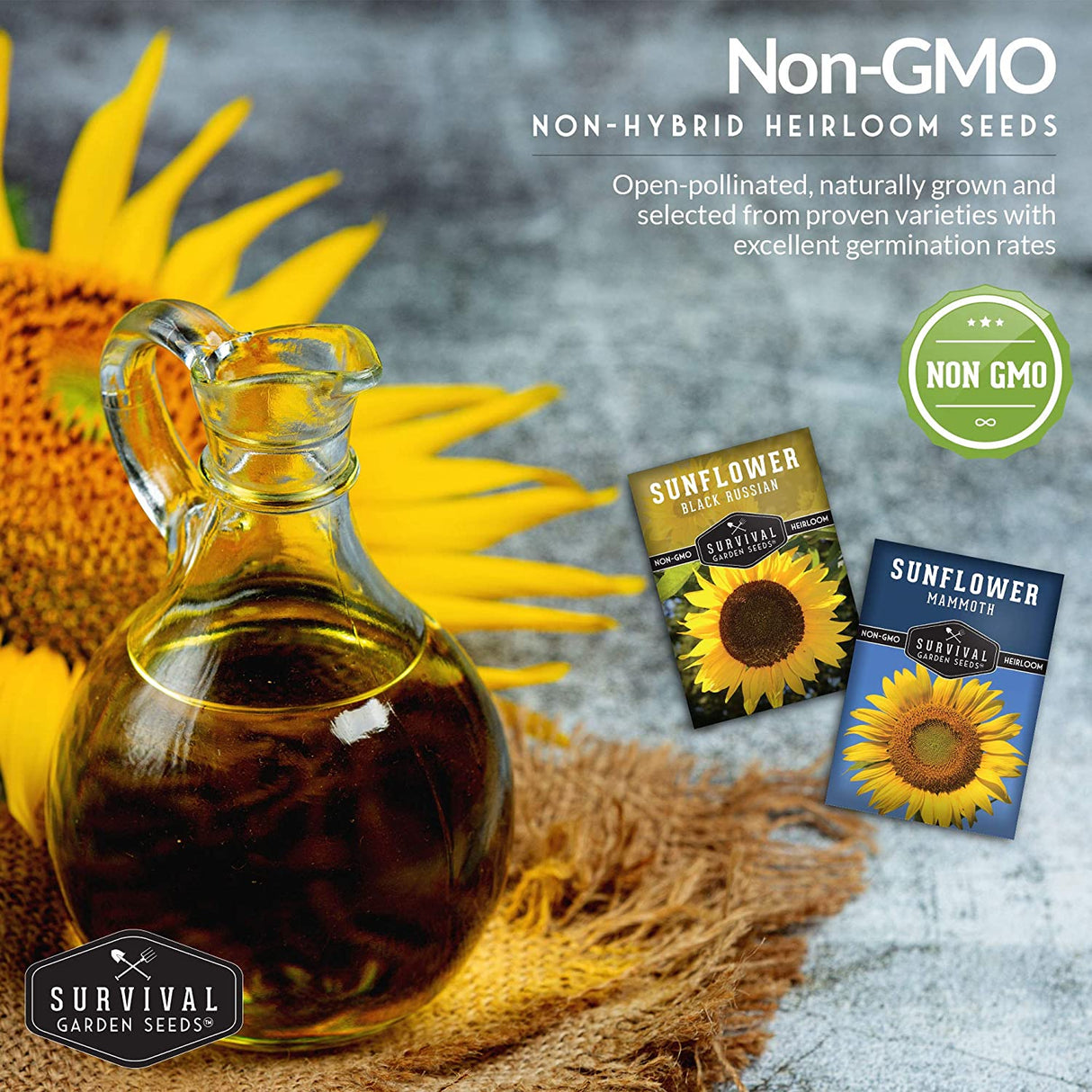 Edible Sunflower Seed Collection