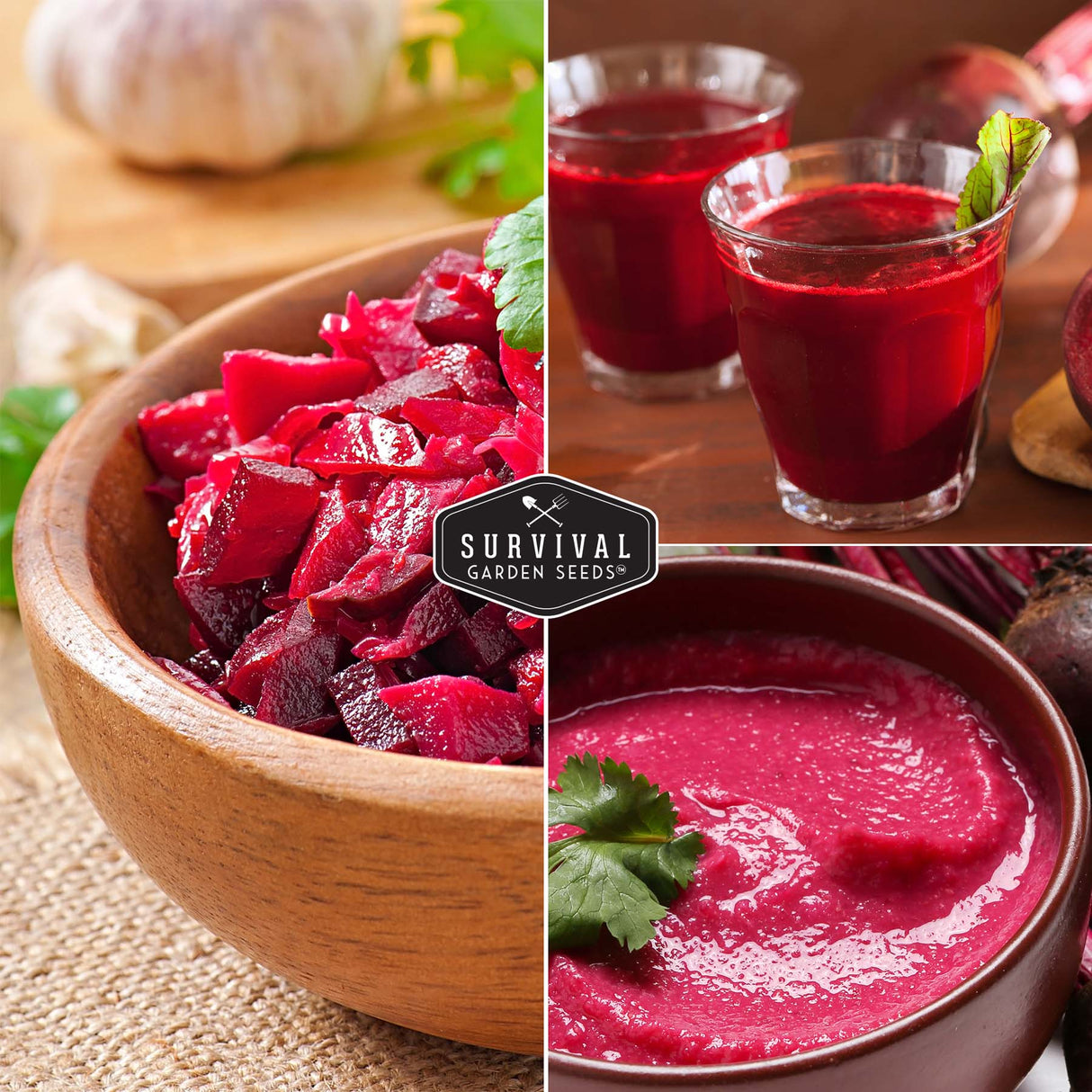 Cylindra Beet Seeds – Danish Heirloom Variety, Space-Saving Beets