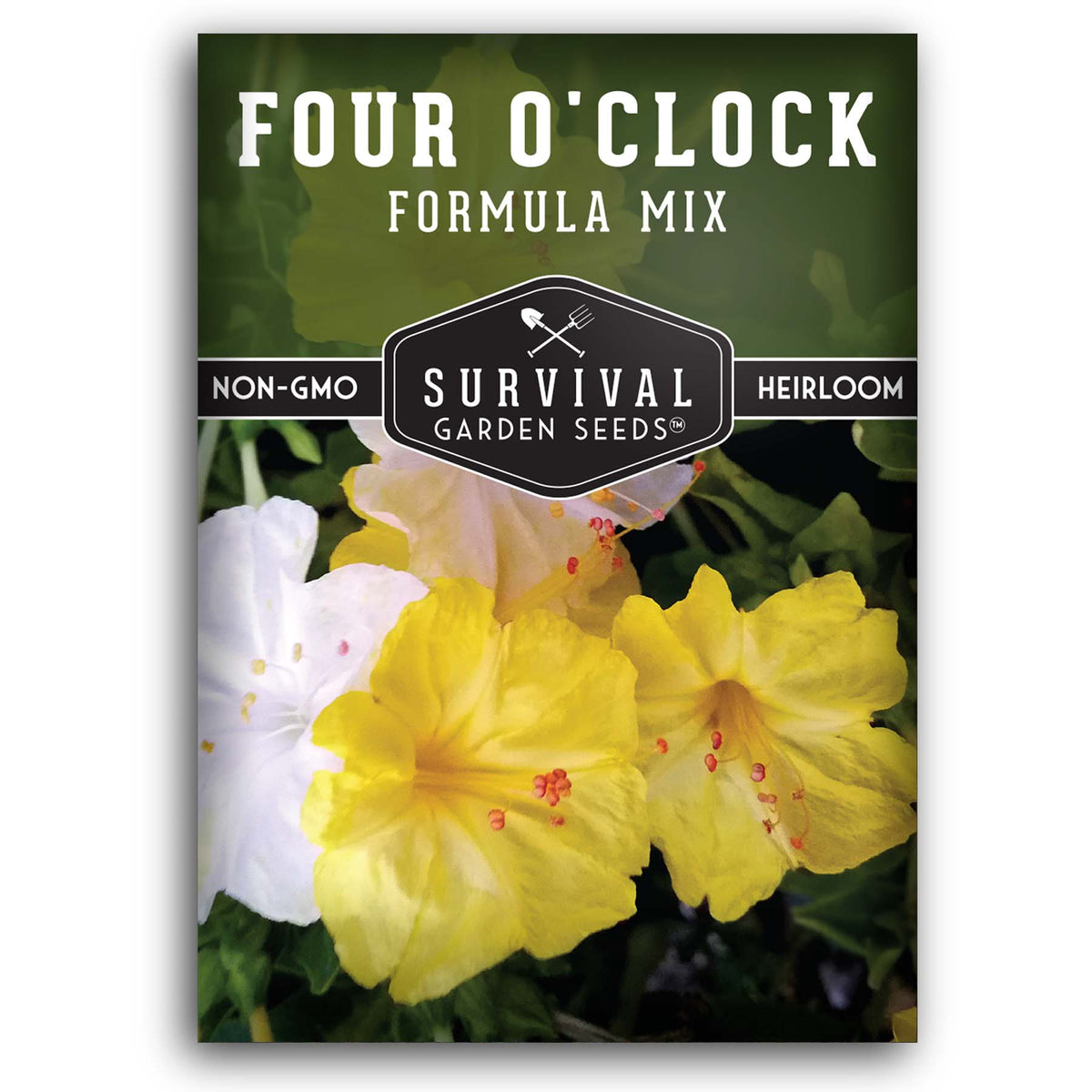 fastest flower seeds to germinate Four O'Clock Formula Mix – Flower Seeds – SurvivalGardenSeeds