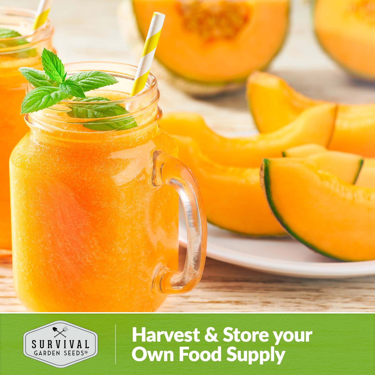 Harvest and store your own food supply