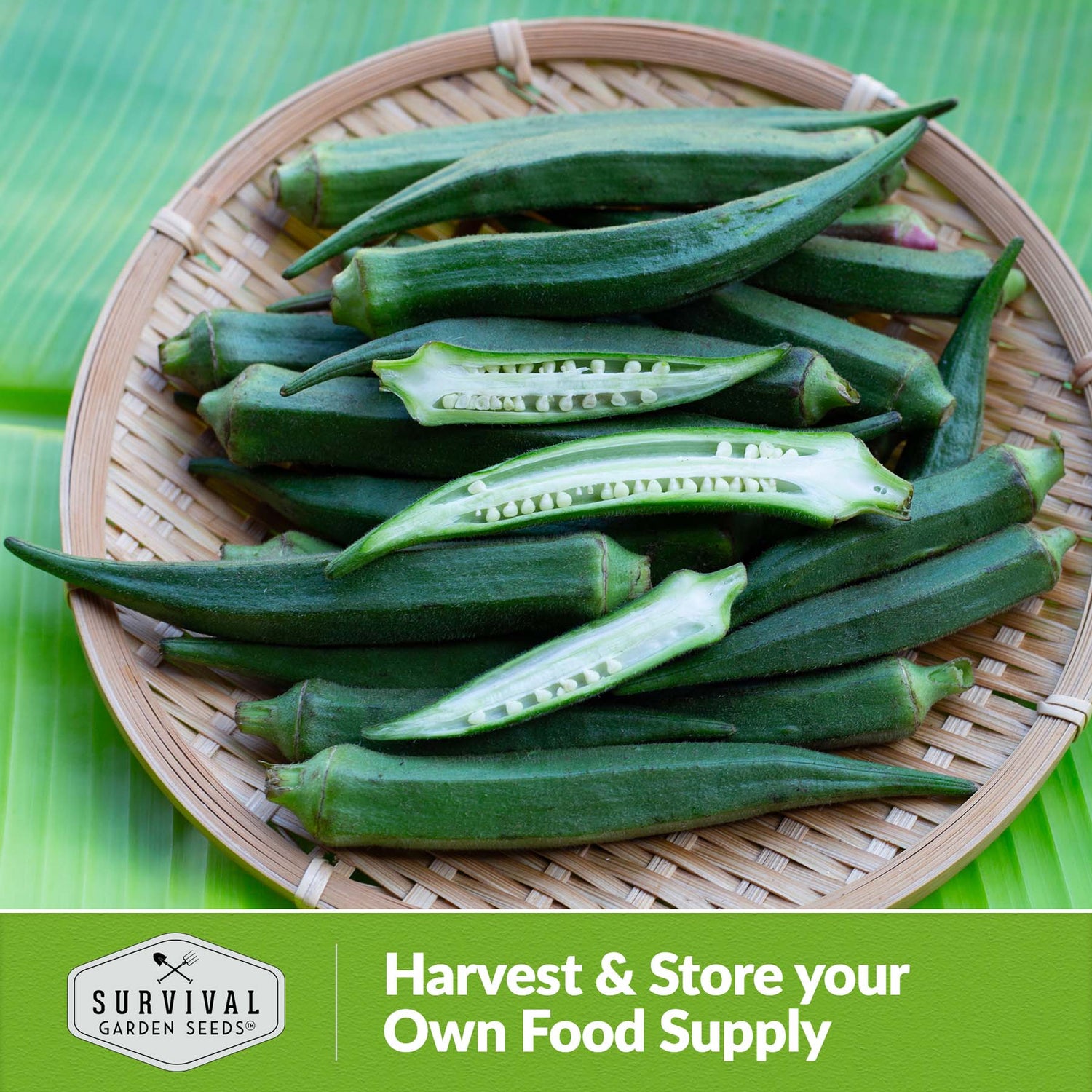 Harvest and store your own food supply