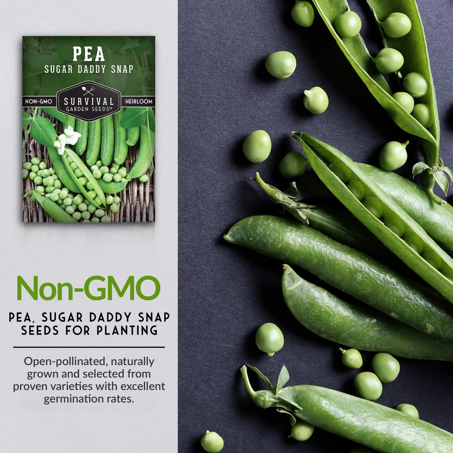Sugar Daddy Snap Pea Seed