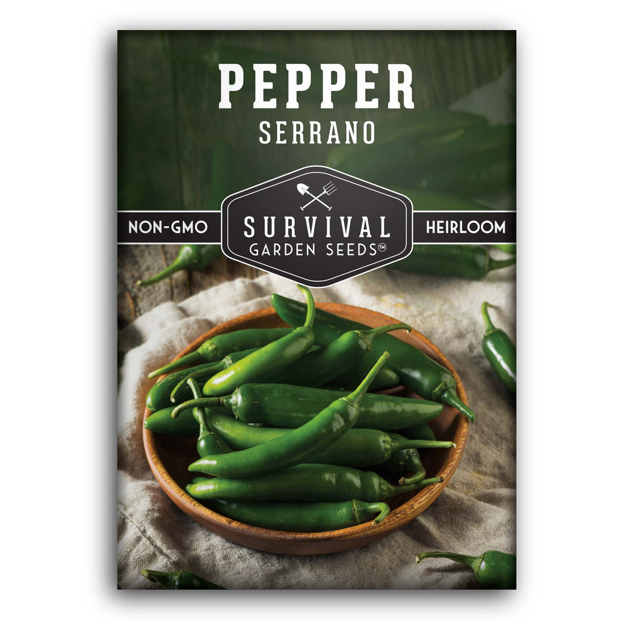 Serrano Pepper Seed - Spicy Hot Pepper