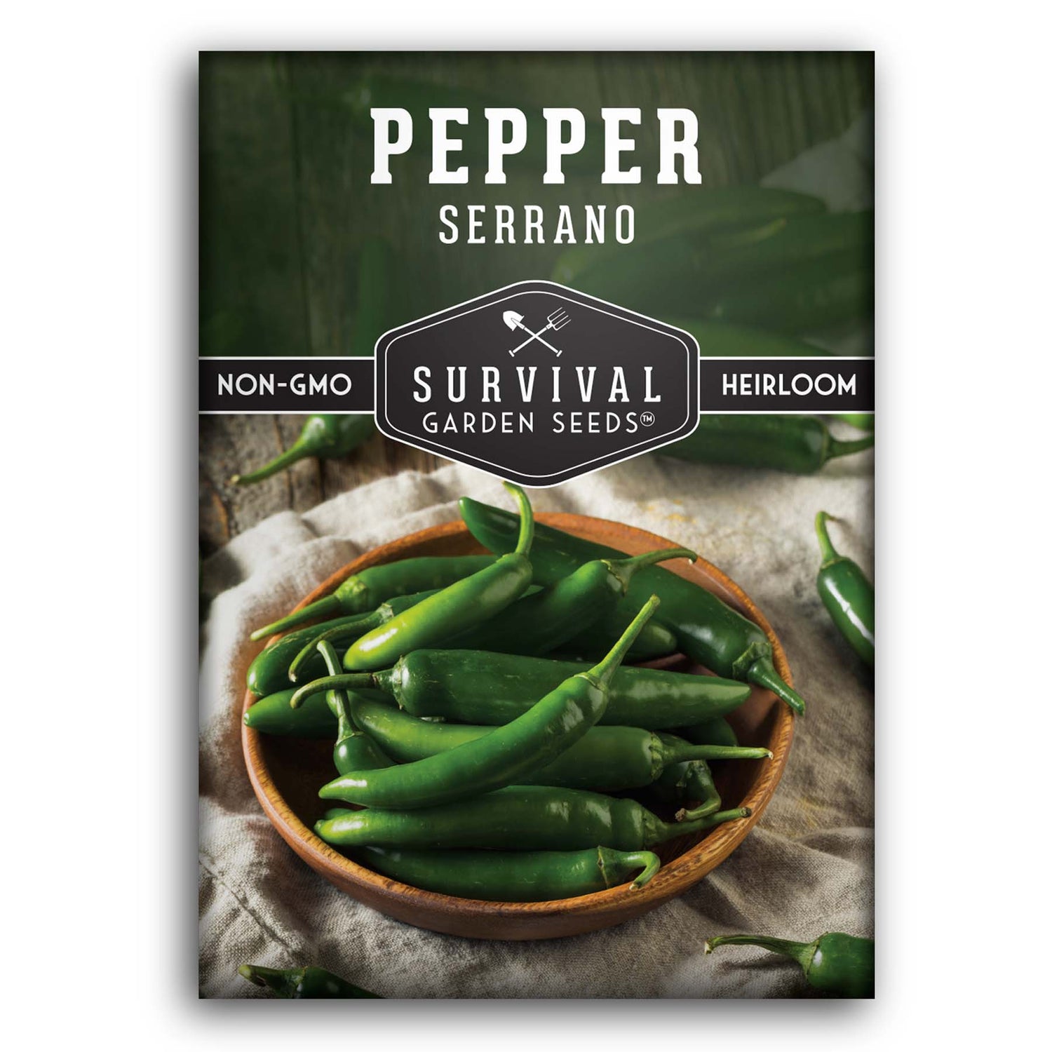 Serrano Pepper Seed - Spicy Hot Pepper
