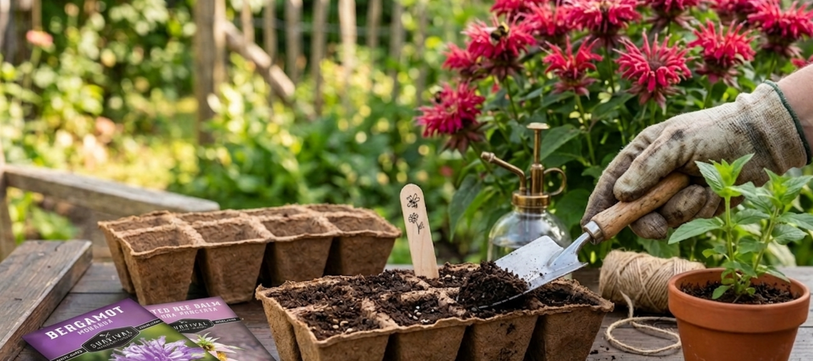 How to Grow Bee Balm from Seed (Step-by-Step)